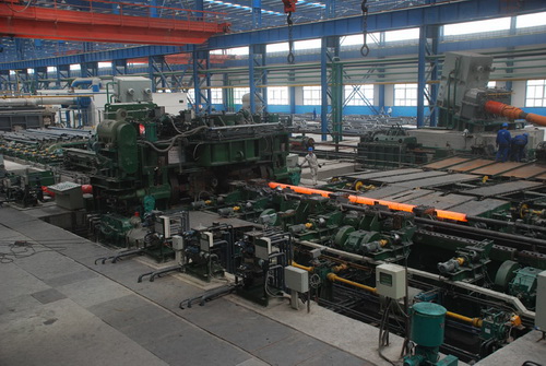 牡丹江无缝钢管厂家生产线